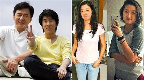 does jackie chan have a family